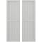 Ekena Millwork Americraft 5-Board Exterior Wood 2 Equal Panel Framed Board-n-Batten Shutters, ARW101BF518X77STH, PR ARW101BF518X77STH - alternate 1